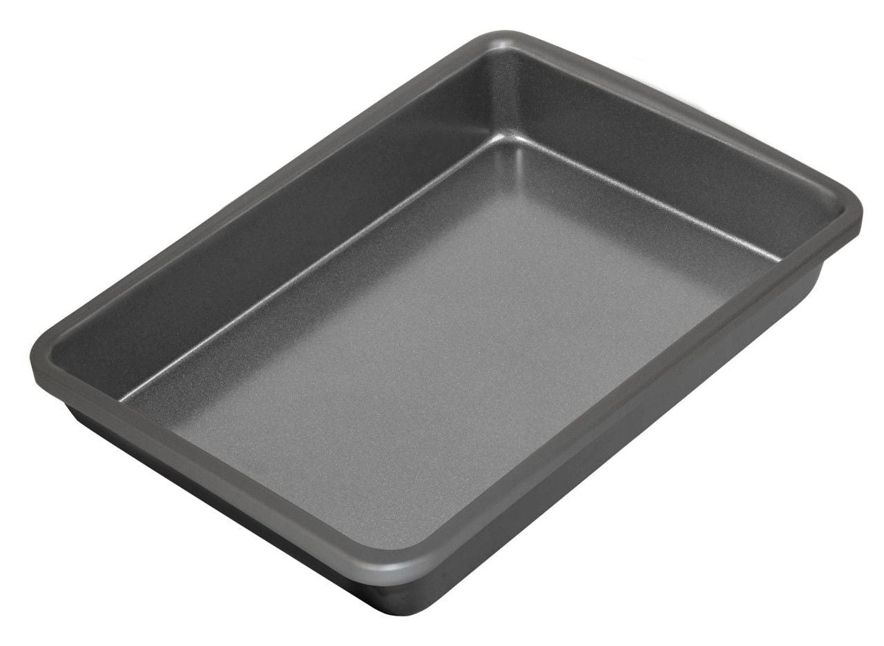 Grey Non-Stick Oblong Baking Pan, 13x9x2-in K5O1 - product image 1
