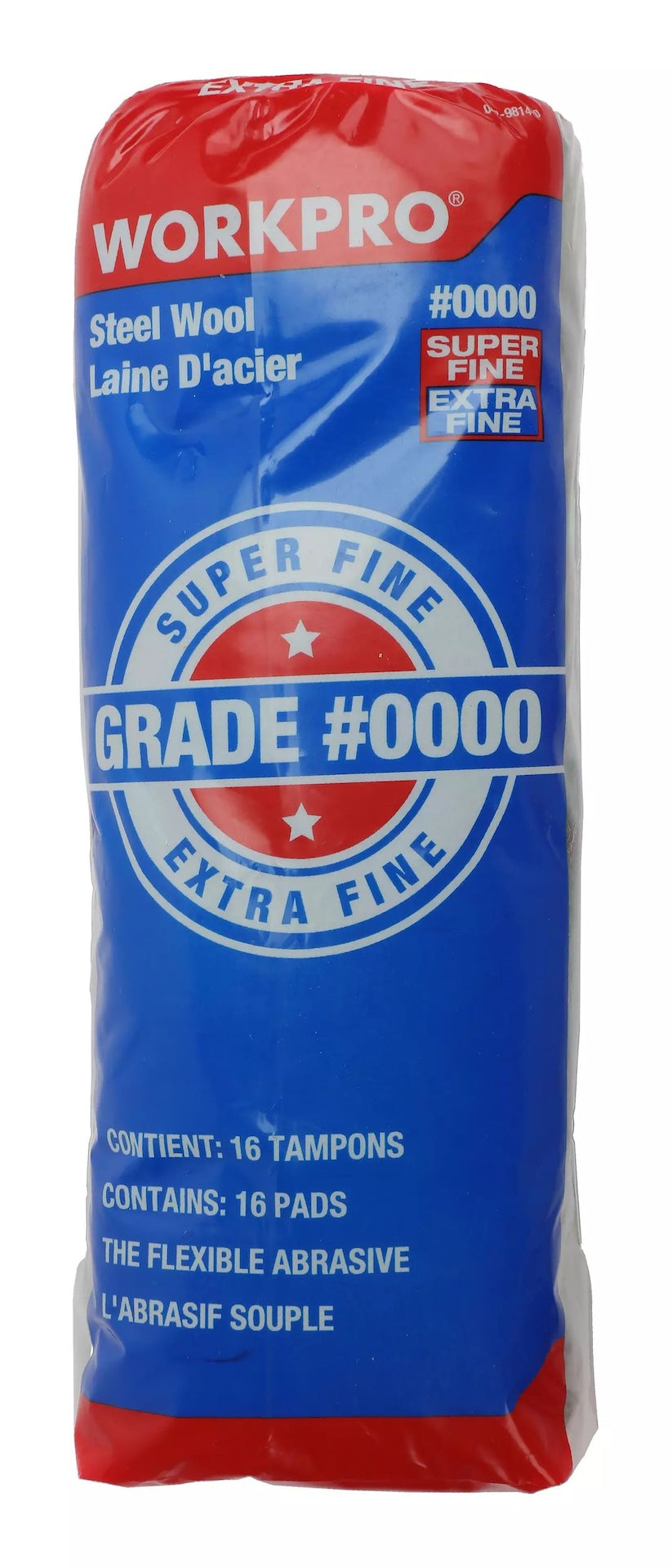 Steel Wool Pads For Multi-Surface Smoothing & Cleaning, Super Fine Grade, 16-pk I5V7 - product image 1