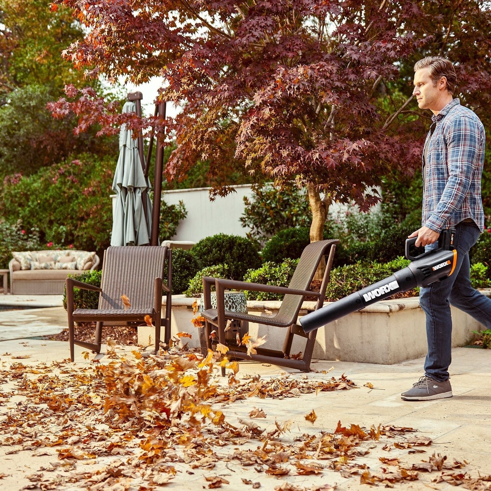 20V Power Share 360 CFM 75 MPH Leaf Blower (Tool only) J0P2 - product image 7