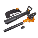WG518 12 Amp 385CFM Electric Leaf Blower, Vacuum & Mulcher L6L4 - product image 1