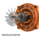 WG543.9 Nitro 20V Power Share Cordless LeafJet Blower with Brushless Motor, Tool Only V6P0 - product image 2
