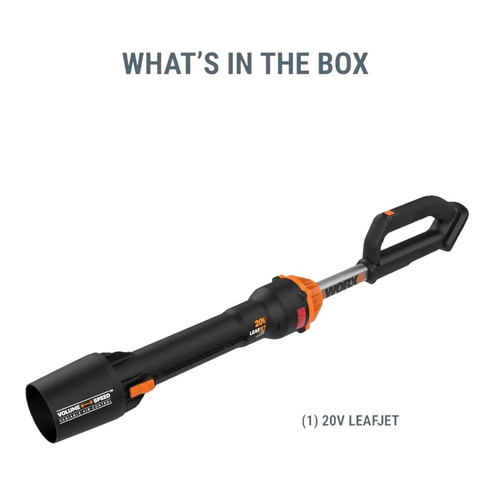 WG543.9 Nitro 20V Power Share Cordless LeafJet Blower with Brushless Motor, Tool Only V6P0 - product image 4