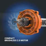 WG585.9 Nitro 40V Power Share LeafJet Cordless, Brushless Leaf Blower, Tool Only H6G6 - product image 6