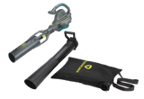 12 Amp Electric Leaf Blower/Vacuum with Aero Force Technology Black M0U6 - product image 3