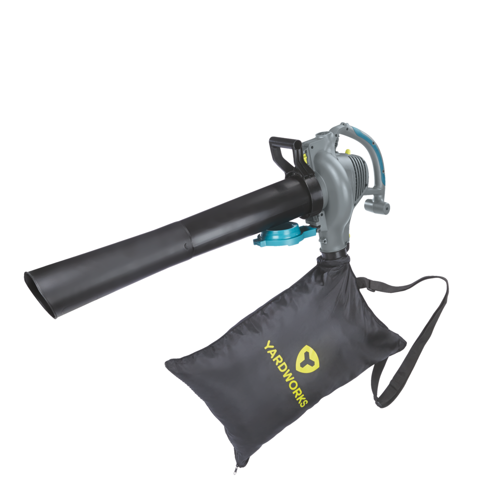 12 Amp Electric Leaf Blower/Vacuum with Aero Force Technology Black M0U6 - product image 4